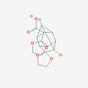 molecular formula C15H15BrO6 B371769 CID 11834568 