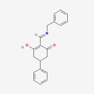 2-[(benzylamino)methylene]-5-phenyl-1,3-cyclohexanedione