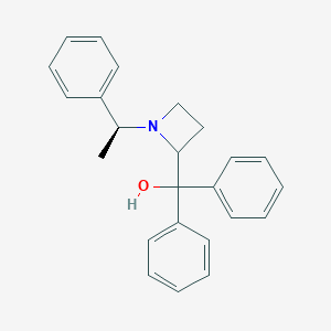 molecular formula C24H25NO B371790 Diphenyl[1-(1-phenylethyl)-2-azetidinyl]methanol 