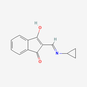 2-[(cyclopropylamino)methylene]-1H-indene-1,3(2H)-dione