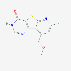 9-(methoxymethyl)-7-methylpyrido[3',2':4,5]thieno[3,2-d]pyrimidin-4(3H)-one