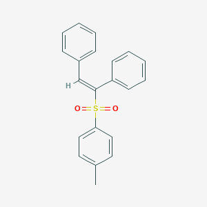 molecular formula C21H18O2S B371795 1,2-Diphenylvinyl 4-methylphenyl sulfone 