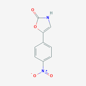 molecular formula C9H6N2O4 B371796 5-(4-Nitrophenyl)-1,3-oxazol-2(3H)-one 