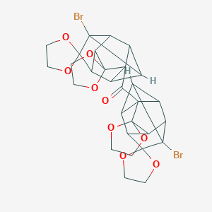 molecular formula C29H28Br2O9 B371801 CID 3453617 