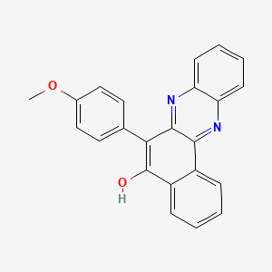 6-(4-methoxyphenyl)benzo[a]phenazin-5-ol