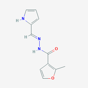 2-methyl-N'-(1H-pyrrol-2-ylmethylene)-3-furohydrazide