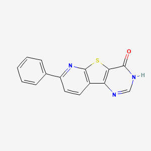 7-phenylpyrido[3',2':4,5]thieno[3,2-d]pyrimidin-4(3H)-one