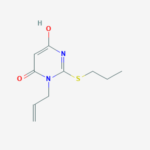 3-allyl-6-hydroxy-2-(propylthio)-4(3H)-pyrimidinone