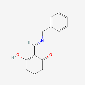 2-[(benzylamino)methylene]-1,3-cyclohexanedione