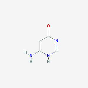 molecular formula C4H5N3O B372064 4-氨基-6-羟基嘧啶 CAS No. 1193-22-2