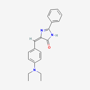 5-[4-(diethylamino)benzylidene]-2-phenyl-3,5-dihydro-4H-imidazol-4-one