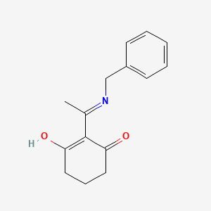 2-[1-(benzylamino)ethylidene]-1,3-cyclohexanedione