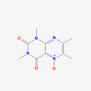 molecular formula C10H12N4O3 B372148 1,3,6,7-tetramethylpteridine-2,4(1H,3H)-dione 5-oxide 