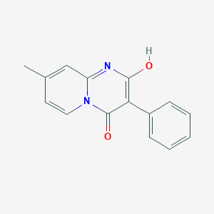 2-hydroxy-8-methyl-3-phenyl-4H-pyrido[1,2-a]pyrimidin-4-one