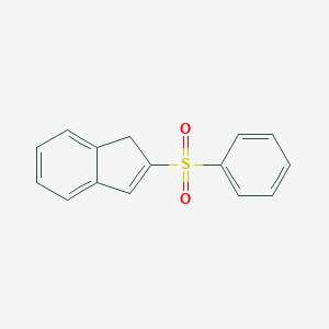 molecular formula C15H12O2S B372188 2-(phenylsulfonyl)-1H-indene 