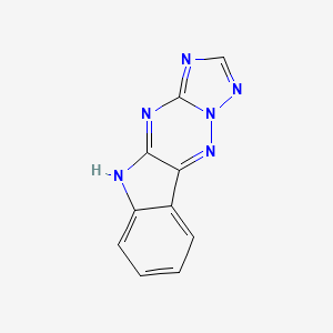 5H-[1,2,4]triazolo[1',5':2,3][1,2,4]triazino[5,6-b]indole