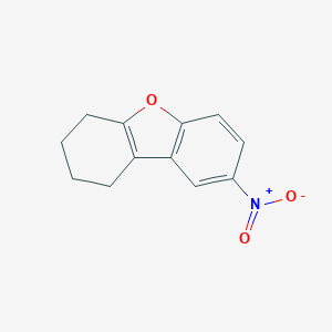 molecular formula C12H11NO3 B372259 8-硝基-1,2,3,4-四氢二苯并[b,d]呋喃 CAS No. 13680-12-1