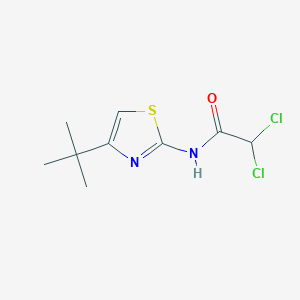 N-(4-tert-butyl-1,3-thiazol-2-yl)-2,2-dichloroacetamide
