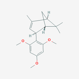 2,6,6-Trimethyl-4-(2,4,6-trimethoxyphenyl)bicyclo[3.1.1]hept-2-ene
