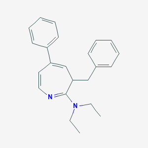 molecular formula C23H26N2 B372434 3-benzyl-N,N-diethyl-5-phenyl-3H-azepin-2-amine 
