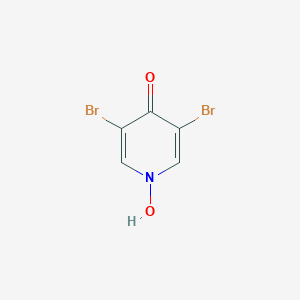 molecular formula C5H3Br2NO2 B372460 3,5-Dibromo-1-hydroxypyridin-4-one CAS No. 874493-40-0
