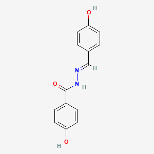 4-hydroxy-N'-(4-hydroxybenzylidene)benzohydrazide