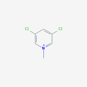 molecular formula C6H6Cl2N+ B372475 3,5-Dichloro-1-methylpyridinium 