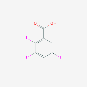 molecular formula C7H2I3O2- B372487 2,3,5-Triiodobenzoate 