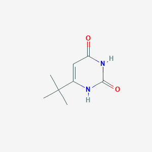 molecular formula C8H12N2O2 B372522 6-叔丁基嘧啶-2,4-二醇 CAS No. 18202-66-9