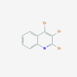 molecular formula C9H4Br3N B372524 2,3,4-Tribromoquinoline 