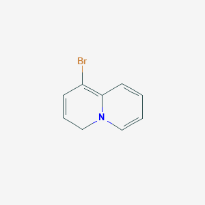 molecular formula C9H8BrN B372526 1-bromo-4H-quinolizine 