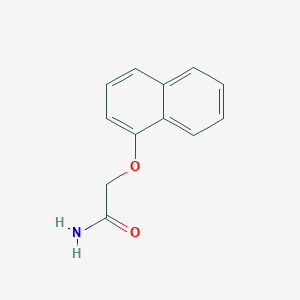 molecular formula C12H11NO2 B372581 2-(萘-1-氧基)乙酰胺 CAS No. 326887-07-4