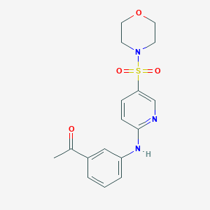 molecular formula C17H19N3O4S B372602 2-氯-3-苯基喹喔啉 CAS No. 7065-92-1