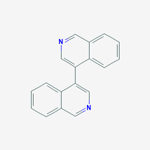 B372636 4-Isoquinolin-4-ylisoquinoline CAS No. 55270-29-6