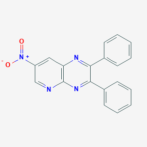 7-Nitro-2,3-diphenylpyrido[2,3-b]pyrazine
