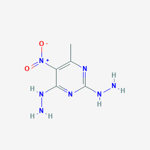 B372658 2,4-Dihydrazino-5-nitro-6-methylpyrimidine CAS No. 30561-02-5
