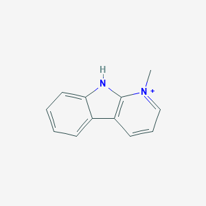 1-methyl-9H-pyrido[2,3-b]indol-1-ium