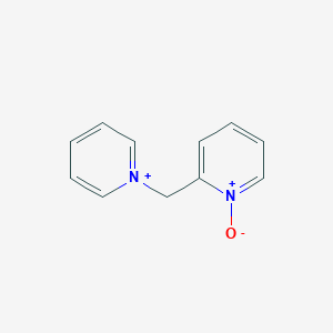 molecular formula C11H11N2O+ B372663 1-[(1-Oxido-2-pyridinyl)methyl]pyridinium 