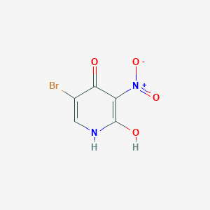 molecular formula C5H3BrN2O4 B372812 5-Bromo-3-nitropyridine-2,4-diol CAS No. 408328-18-7