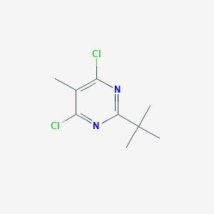 2-Tert-butyl-4,6-dichloro-5-methylpyrimidine