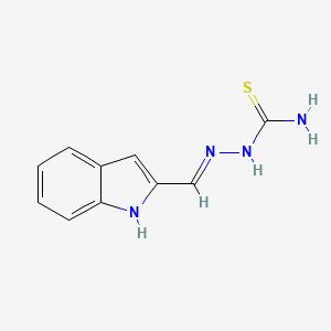 molecular formula C10H10N4S B3728485 1H-indole-2-carbaldehyde thiosemicarbazone 