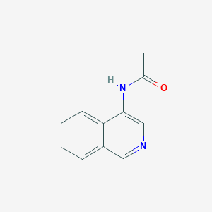 molecular formula C11H10N2O B372860 N-(4-isoquinolinyl)acetamide CAS No. 136849-93-9