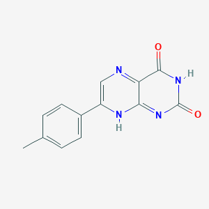7-(4-methylphenyl)-8H-pteridine-2,4-dione