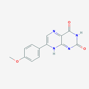 7-(4-methoxyphenyl)-8H-pteridine-2,4-dione