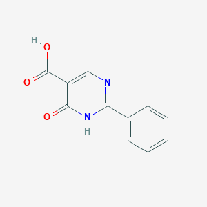 molecular formula C11H8N2O3 B372869 4-羟基-2-苯基嘧啶-5-羧酸 CAS No. 56406-26-9