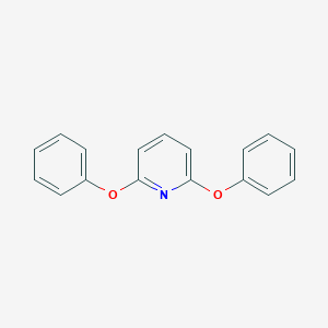 molecular formula C17H13NO2 B372882 2,6-Diphenoxypyridine 