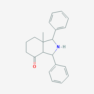 molecular formula C21H23NO B372904 7a-methyl-1,3-diphenyloctahydro-4H-isoindol-4-one 