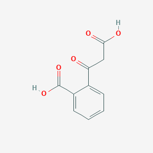 molecular formula C10H8O5 B372914 2-(Carboxyacetyl)benzoic acid 