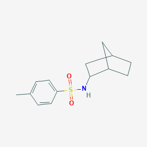 molecular formula C14H19NO2S B372917 N-Bicyclo[2.2.1]hept-2-yl-4-methylbenzenesulfonamide 