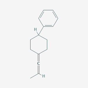 molecular formula C15H18 B372928 [4-(1-Propenylidene)cyclohexyl]benzene 